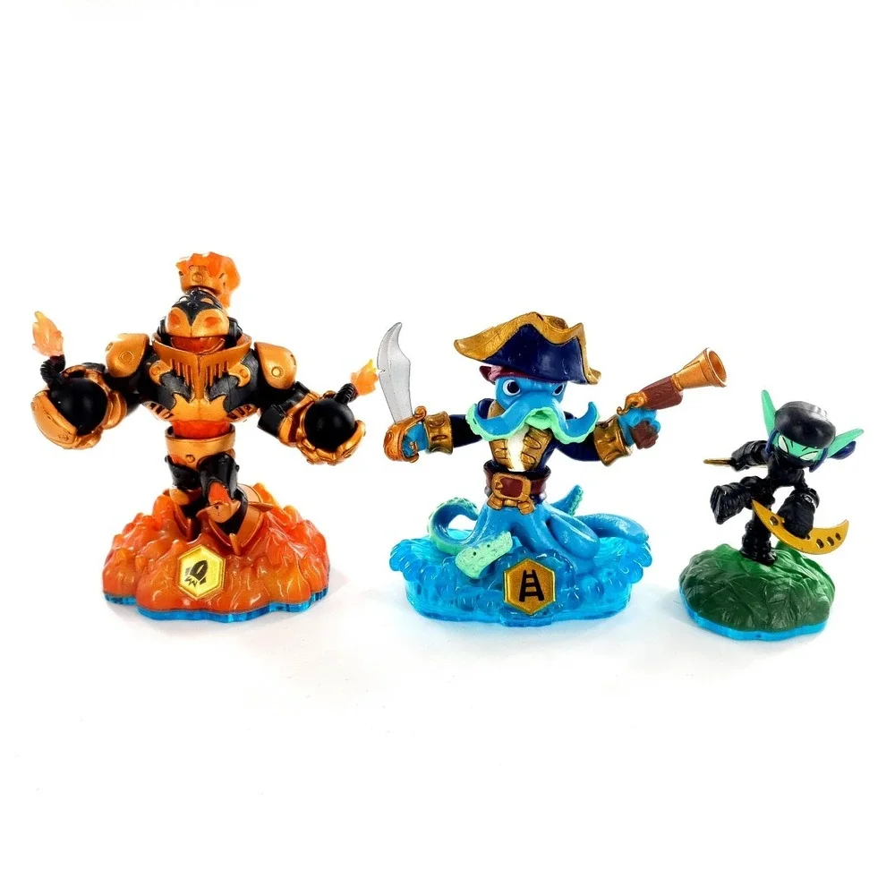 Skylanders Swap Force (Nintendo Wii, 2013) w/ 3 Character Figures Tested & Works